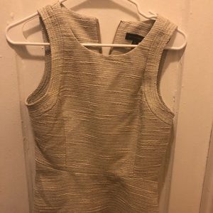 Banana republic peplum top size 0